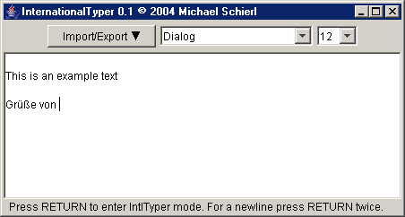 Main window screenshot